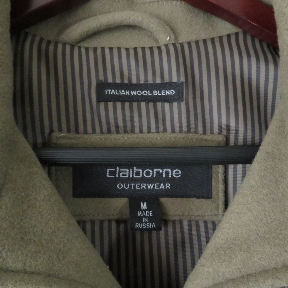 Claiborne Outerwear Wool Blend Jacket - Picture 6 of 8